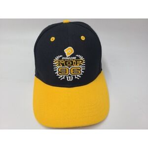 DeMarini Top 96 Baseball Bat Extra Innings Snapback Hat Cap Acrylic Black Yellow